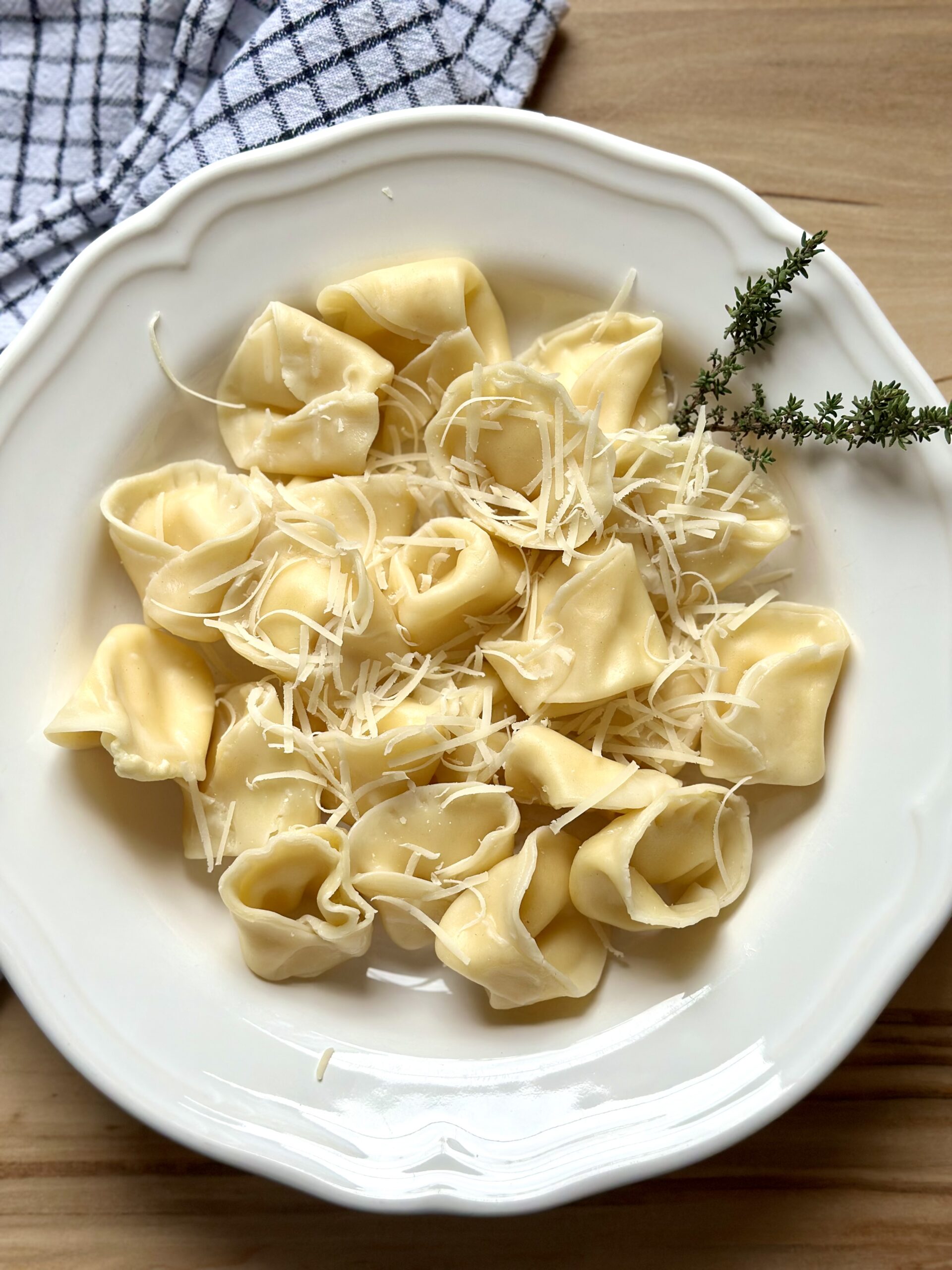 Sauerteig Käse Tortellini