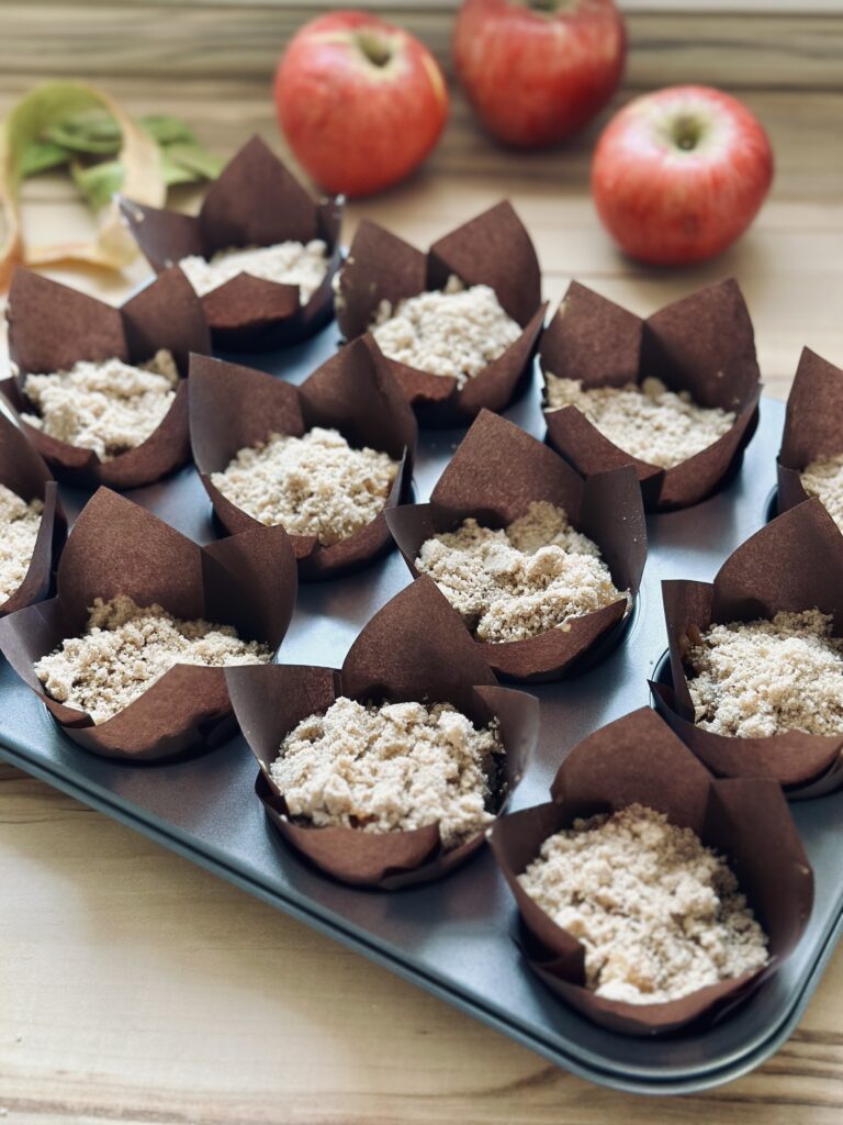 Ungebackene Muffins